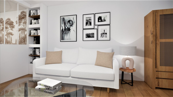 Rénovation de salon à Guidel