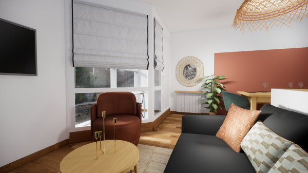 Rénovation de salon sur Larmor-Plage